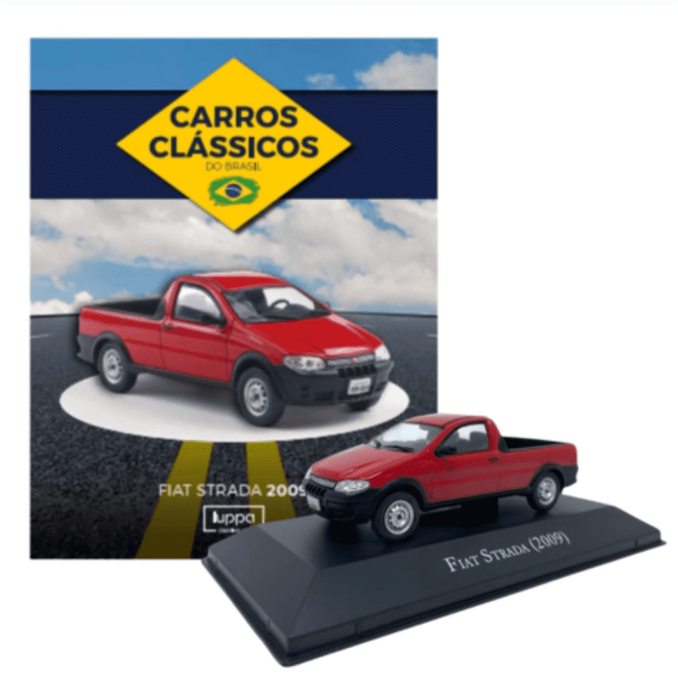 Miniatura Fiat Strada 2009 - Detalhes Aut�nticos e Colecion�veis